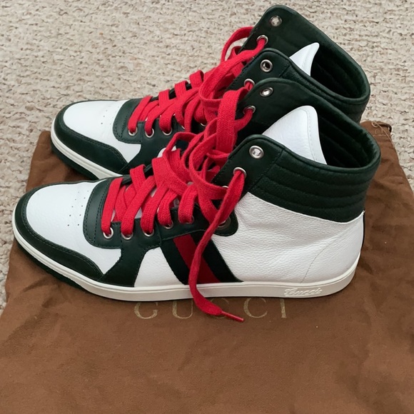 Authentic Gucci high top sneakers - Picture 3 of 8
